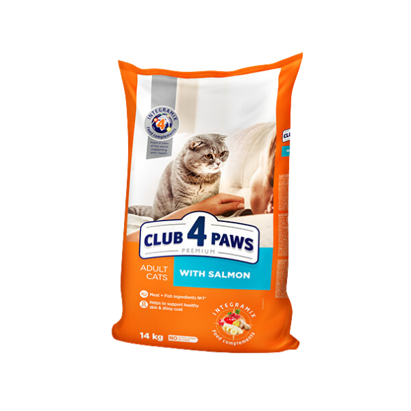 Club 4 Paws - Trockenfutter für Katzen - Lachs