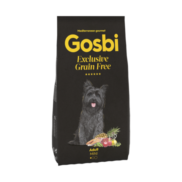 Gosbi - Exclusive Grain Free - Dry Dog Food - Adult Mini - Salmon & Lamb - 2 Kg