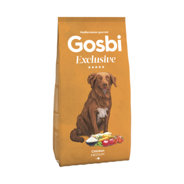 Gosbi - Exclusive - Dry Dog Food - Adult  Medium - Chicken - 3 Kg