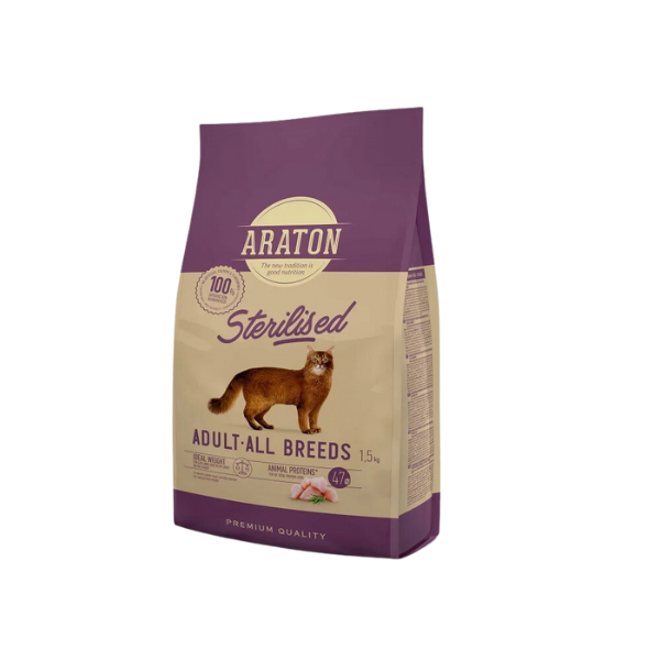 ARATON® - Dry Cat Food - Sterilised - 15 Kg