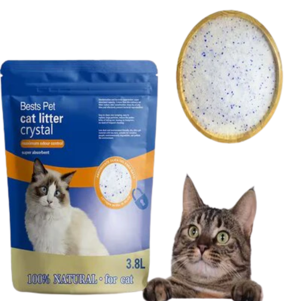 Bestpet - Crystal Cat Litter -  Silica Gel - 3.8L