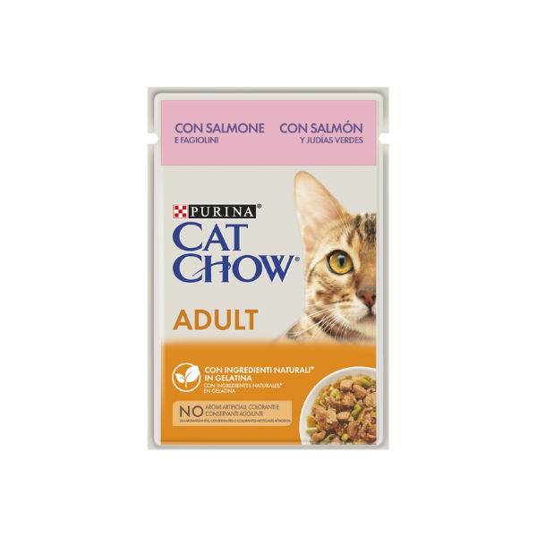 Cat Chow - Wet Cat Food - Adult - Salmon (85 g)
