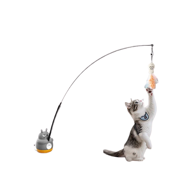 Giocattolo girevole per gatti a 360°