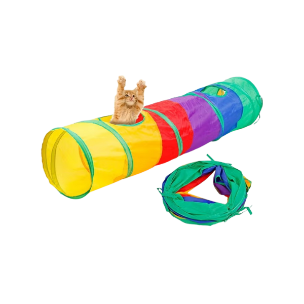 Foldable Cat Tunnel Toy