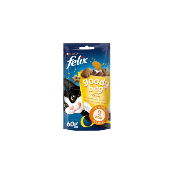 Felix Goody Bag – Leckerli für Katzen – 60 g