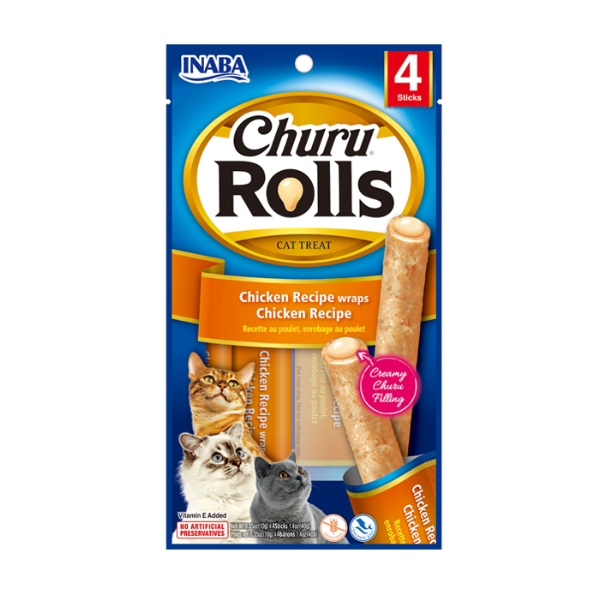 Churu - Rolls - 4 Sticks - 4 x 10g