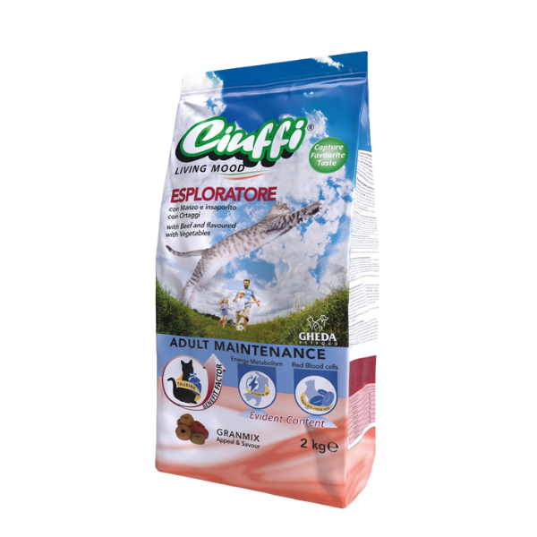Ciuffi - Beef - Dry Cat Food