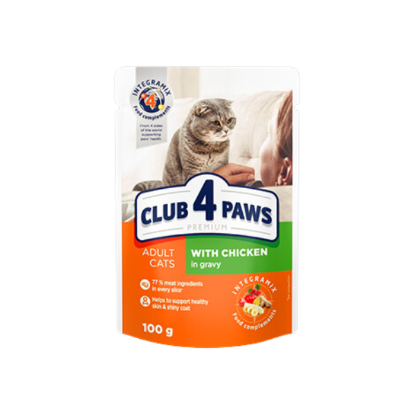 Club 4 Paws - Wet Cat Food - 100g