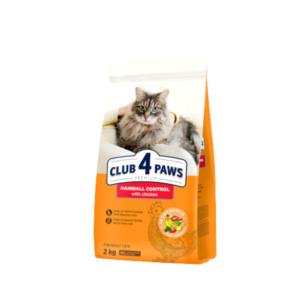 Club 4 Paws - Dry Cat Food - Hairball