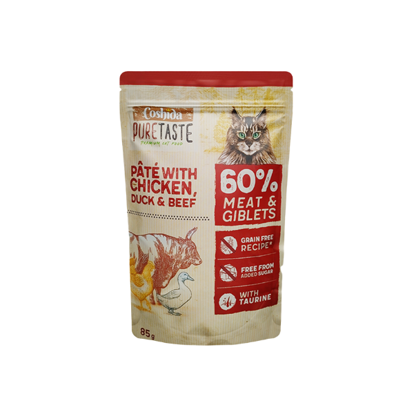 Coshida - Pure Taste - Wet Cat Food - Pate - 85g