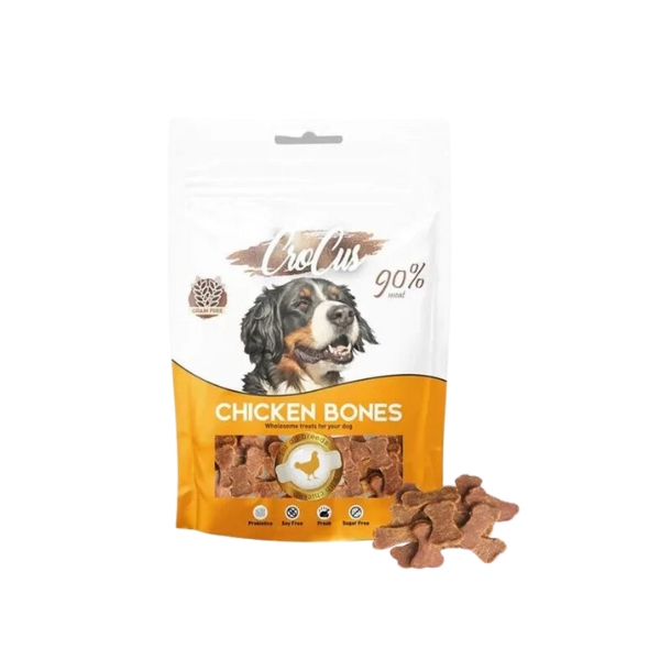 Crocus - Chicken Bones - Dog Treats - 80 g