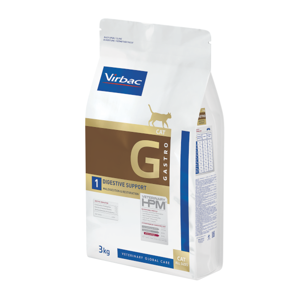 Virbac - Dry Cat Food - Digestive Support  G1 - 1.5 Kg