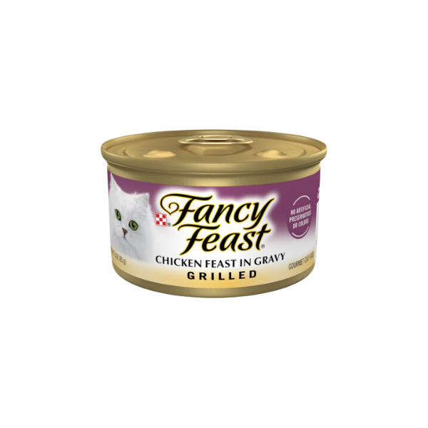 Fancy Feast – Nassfutter für Katzen – gegrillt – 85 g
