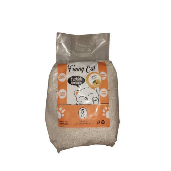 Funny Cat - Clumping Cat Litter - 5 L