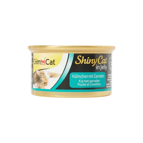 Gim Cat - Side Dish - Shiny Cat succulent chunks - Chicken with Shrimp - 70g