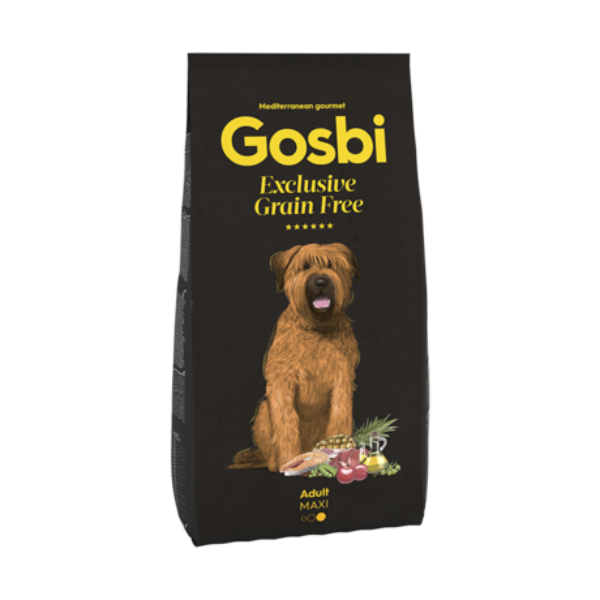 Gosbi - Exclusive Grain Free - Dry Dog Food - Adult Maxi - Salmon & Lamb - 3 Kg