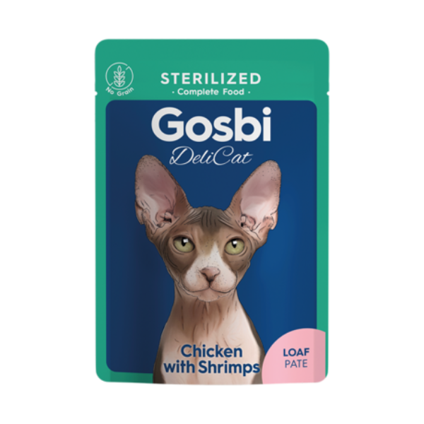 Gosbi - Delicat - Wet Cat Food - Sterilized - Pate - 70 g