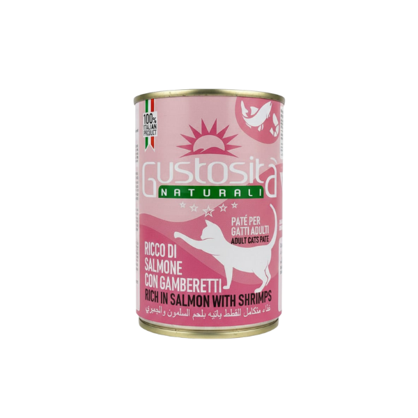 Gustosita Naturali - Alimento umido per gatti - Patè - 400g