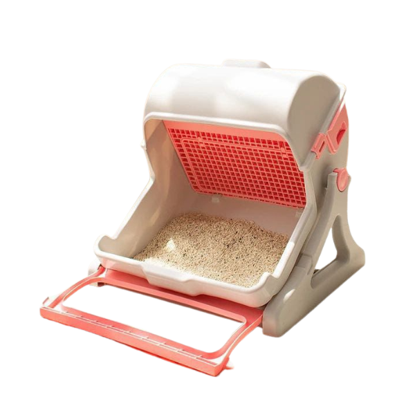 Naomi - Semi Automatic Cat Litter Box with Slide Door