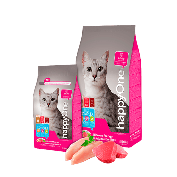 HappyOne - Cibo secco per gatti - Pollo