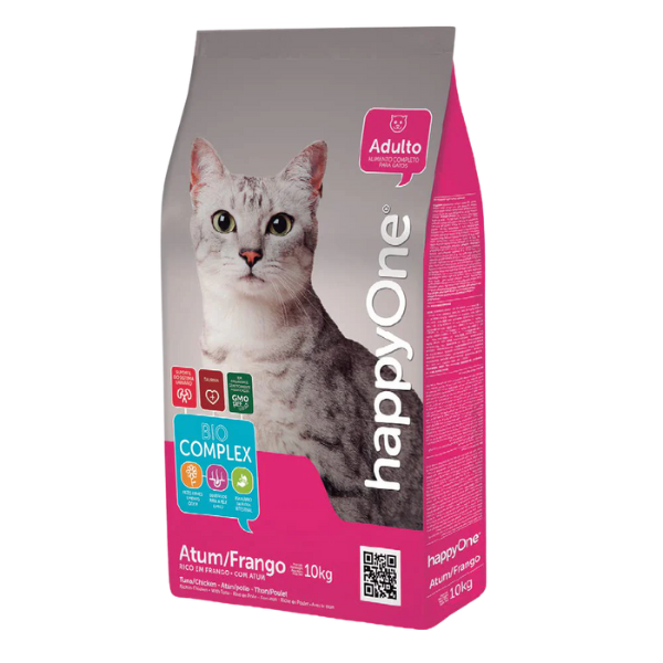 HappyOne - Dry Cat Food - Chicken - 10 Kg