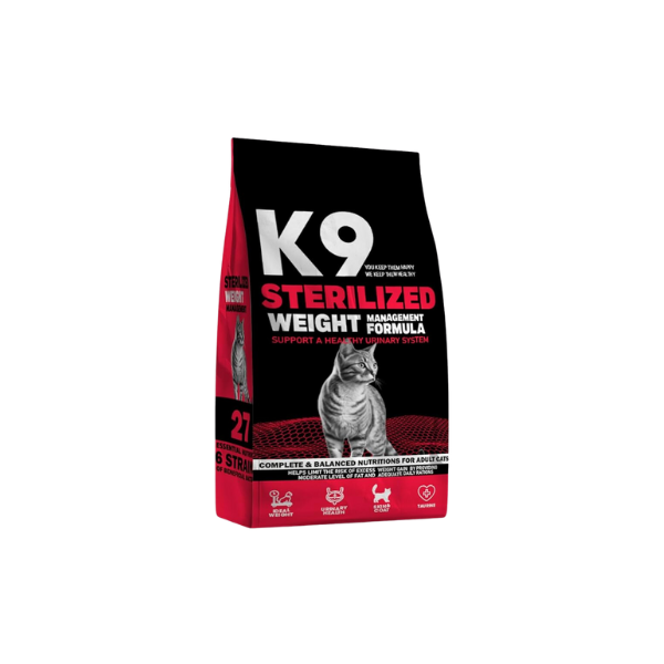 K9 – Trockenfutter für Katzen – sterilisiert