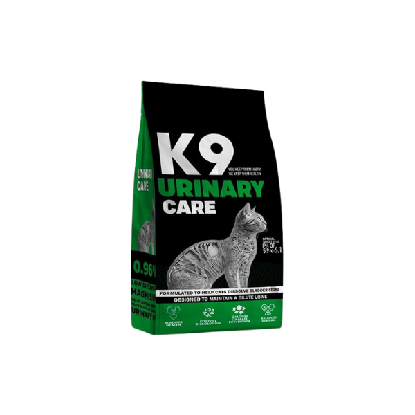 K9 - طعام جاف للقطط - للعناية البولية