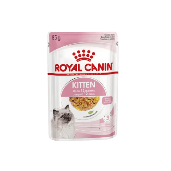Royal Canin - Wet Kitten Food - Chunks in Jelly - 85g