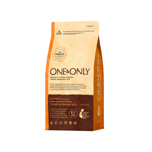 One & Only - Dry Kitten Food - Turkey and Rice – Pet People