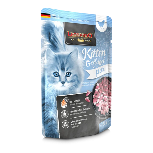 Leonardo - Wet Kitten Food - 85g