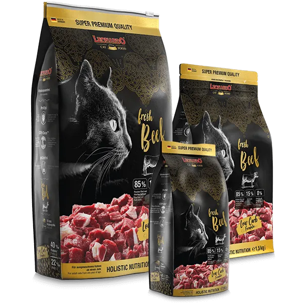 Leonardo - Fresh Meat -Dry Cat Food - Beef