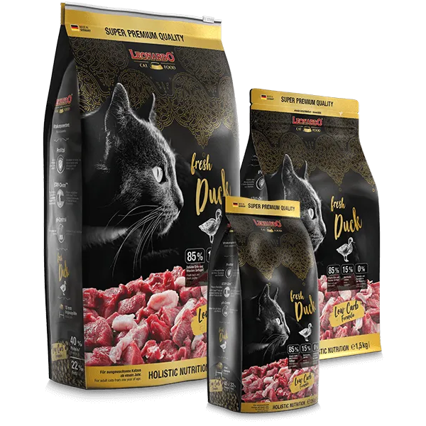 Leonardo - Fresh Meat -Dry Cat Food - Duck