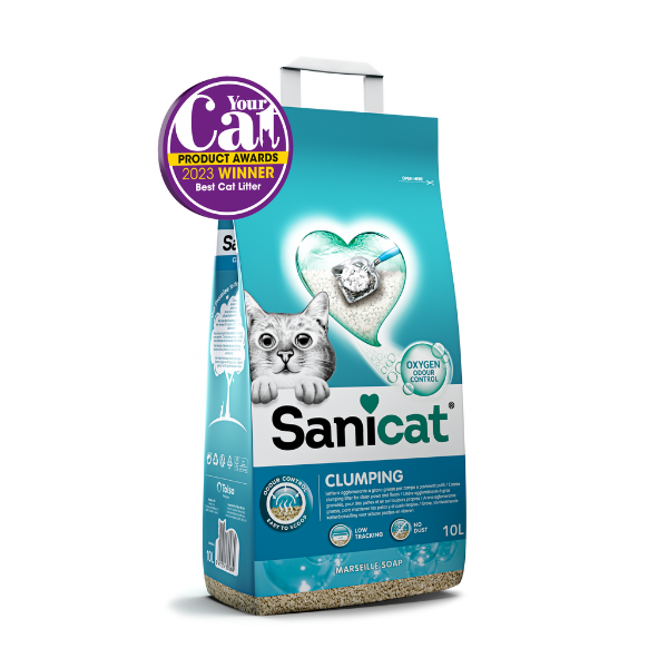 Sanicat - Clumping Active White - Marseille Soap - 10 L