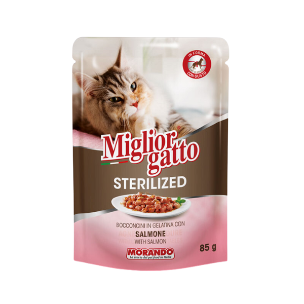 Miglior gatto - Wet Cat Food - Sterilized - 85g