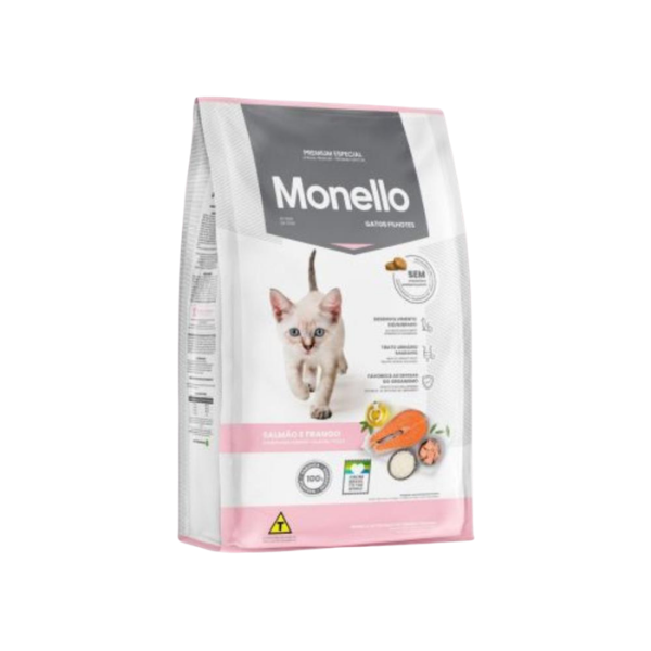 Monello -  Dry Kitten Food - Salmon & Chicken - 1 Kg