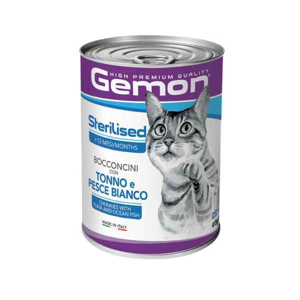 Gemon - Wet Cat Food - Sterilised - 415g