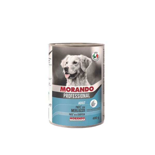 Morando - Nassfutter für Hunde - Pastete - 400g