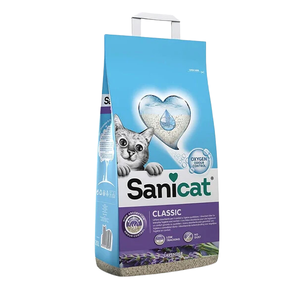 Sanicat -  Non Clumping Classic - Lavender - 10L