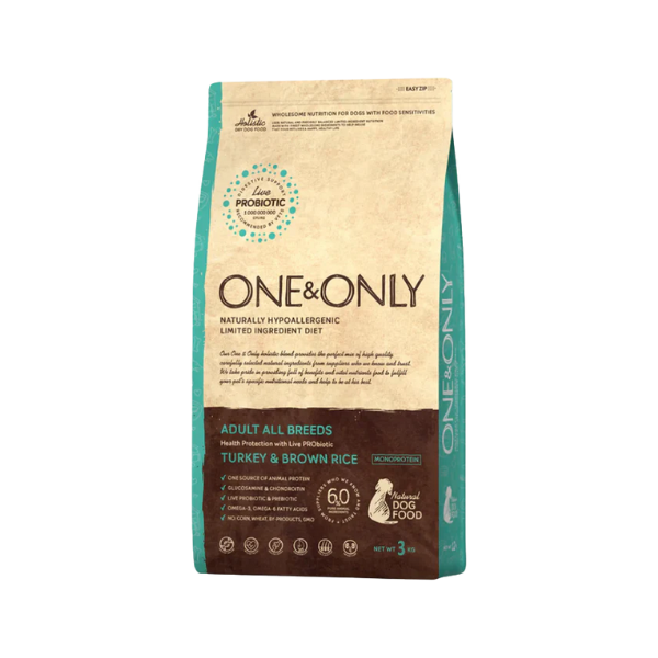 One & Only - Dry Dog Food - Turkey & Brown Rice