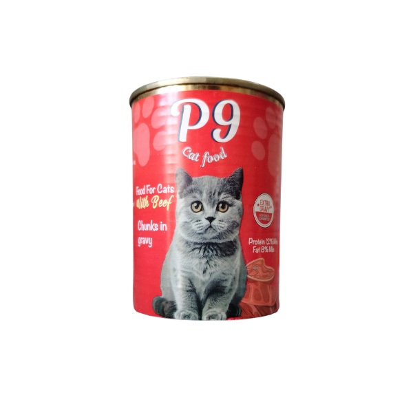 P9 - Wet Cat Food - Chunk - 400 g