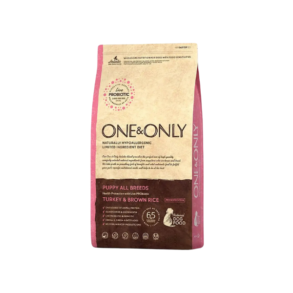 One & Only - Dry Puppy Food - Turkey & Brown Rice