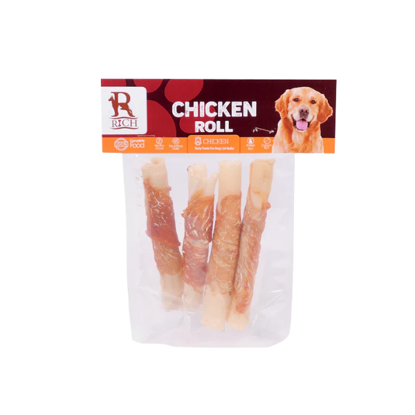 Rich - Dog Treats - Chicken Roll - 4 Bones