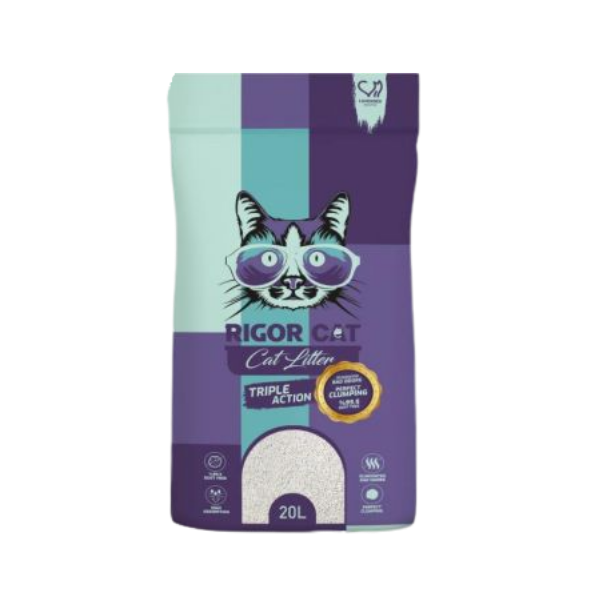 Rigor - Clumping Cat Litter -  20L