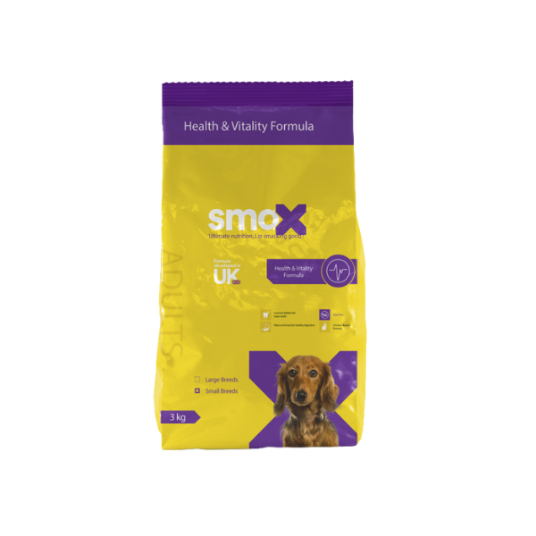 Smax - Dry Dog Food - Small Breeds - 3kg