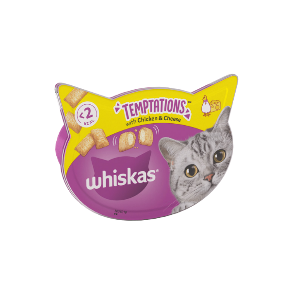 WHISKAS®  - Cat Treats - TEMPTATIONS™ - 60g