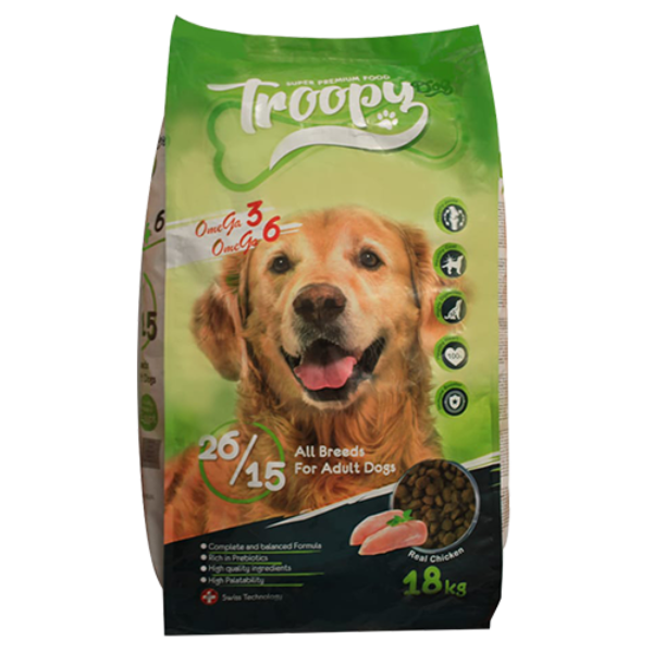 Troopy - Dry Dog Food - 5 Kg