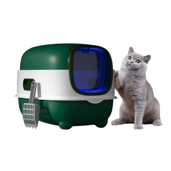 Naomi - Oval Cat litter Box With UV Light