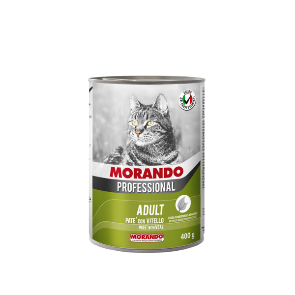 Morando - Nassfutter für Katzen - Pastete - 400g