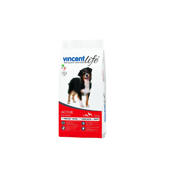 Vincent - Dry Dog Food - 15Kg