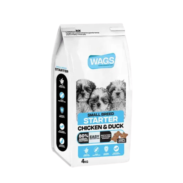 Wags - Dry Starter Food - Small Breed